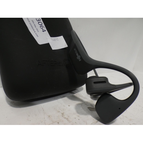 3064 - Trekz Air Bone Conduction Grey Headphones - no box (222-141) * This lot is subject to VAT