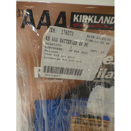 3065 - Kirkland Signature AAA Batteries (KS24TB48TC) and Dr. Talbot's Non-Contact Thermometer (222-132, 154... 