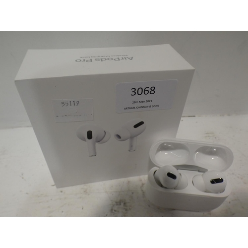 3068 - Apple Airpods Pro (model:- MWP22ZM/A), RRP £189.99 + VAT    (222-363) * This lot is subject to VAT