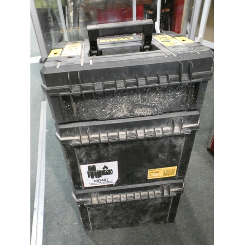 3075 - Dewalt 5 Piece Kit (model no:- DCK523P3T-GB), RRP £529.99 + VAT and storage boxes (222-195) * This l... 