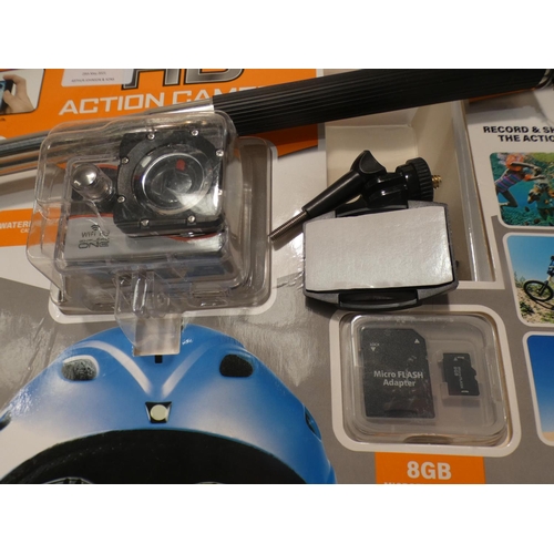 3078 - HD Action Camera With Wifi (222-320) * This lot is subject to VAT