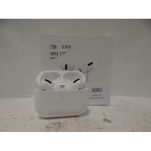 3082 - Apple Airpods Pro (model:- MWP22ZM/A), RRP £189.99 + VAT    (222-302) * This lot is subject to VAT