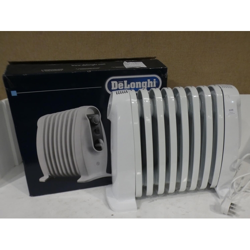 3106 - Delonghi Oil Filled Small Radiator (222-274) * This lot is subject to VAT