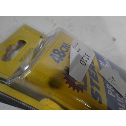 3110 - Michelin Stealth Wiper Blades - mixed sizes (222-84, 238, 239) * This lot is subject to VAT