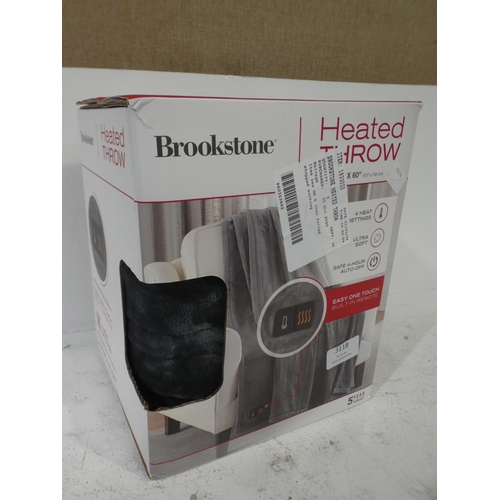 3118 - Brookstone Heated Throw (50