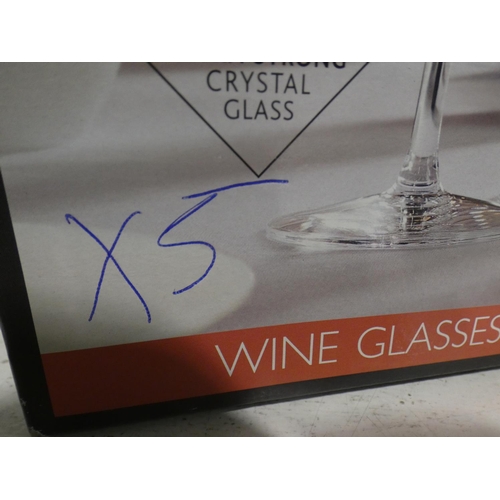 3134 - 5 Chef & Sommelier Wine Glasses (boxed) (222-87) * This lot is subject to VAT