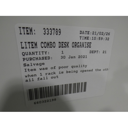 3151 - Litem Organise Combo Desk (222-96) * This lot is subject to VAT