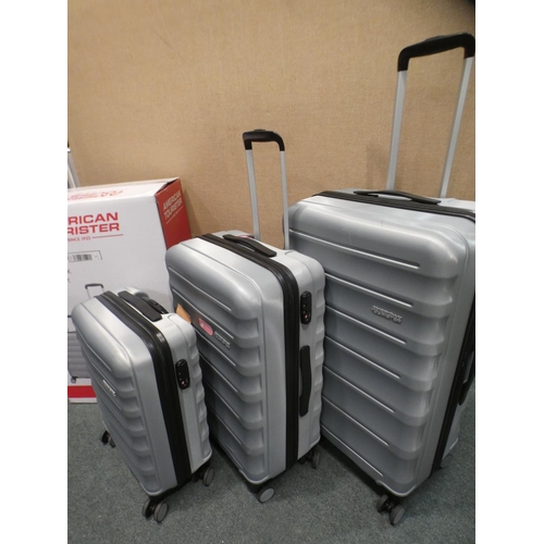 3165 - American Tourister Hardside Spinner Set (3 cases), RRP £99.99 + VAT (222-186) * This lot is subject ... 