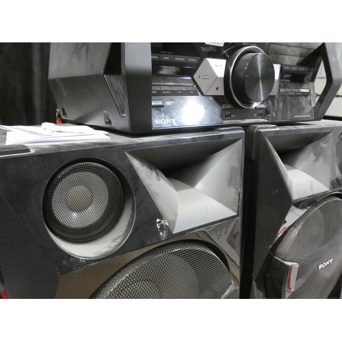 3197 - Sony Shake-X30 Audio System with Bluetooth and CD, RRP £349.99 + VAT (222-463) * This lot is subject... 