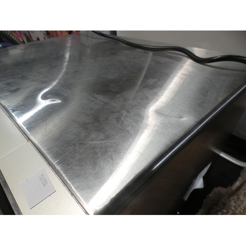 3247 - Sharp Solo Stainless Steel Microwave (model.:- R322STM) (222-51) * This lot is subject to VAT