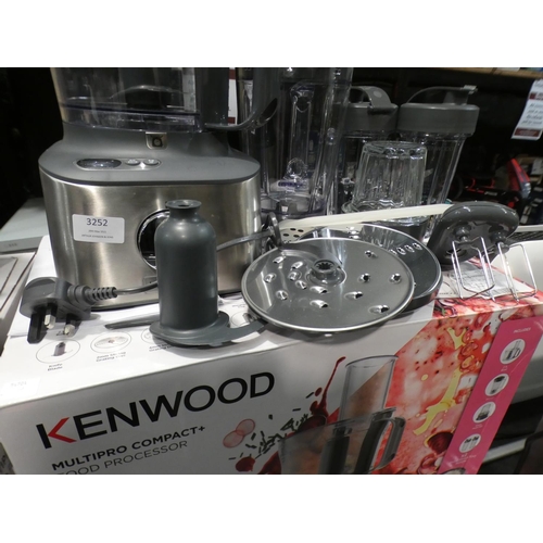 3252 - Kenwood Multipro Food Processor, RRP £99.99 + VAT (222-79) * This lot is subject to VAT