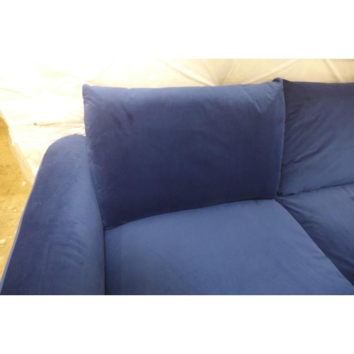 1489 - A blue Snug sofa bed (GF094) RRP £1599 *this lot is subject to VAT