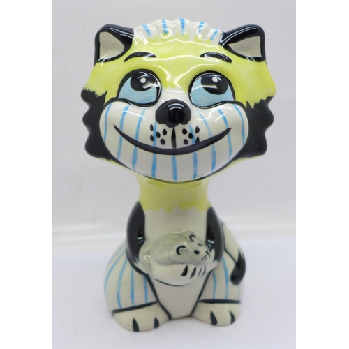 774 - Lorna Bailey Pottery, 'Tom and Jerry', 14cm, signed on the base