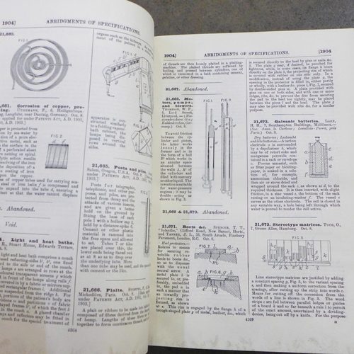 782 - One volume, Illustrated Journal of Patents, Vol XXV, Part IV, 1904