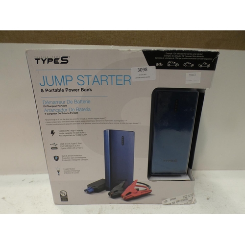 3098 - Winplus Car Jump Starter & Portable Powerbank (225 - 25 ) * This lot is subject to VAT