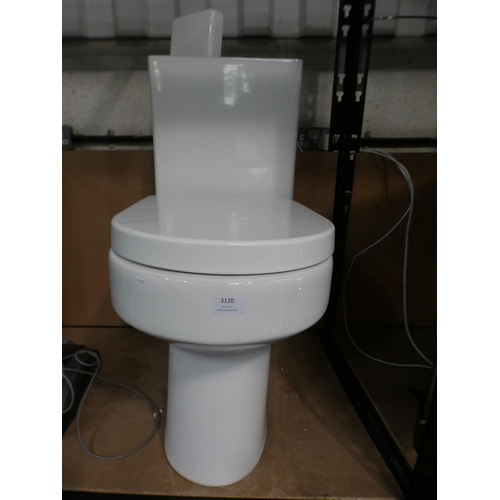 3120 - Tavistock Outline Close Coupled Toilet, RRP £94.99 + VAT (225 - 28 ) * This lot is subject to VAT