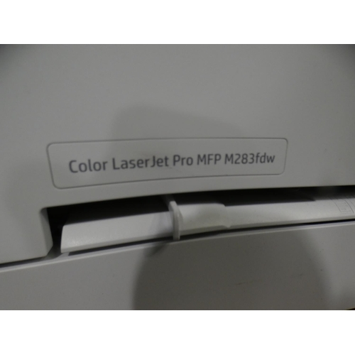 3130 - Hp Colour Laserjet Pro Printer (model:- M283FDW), RRP £274.99 + VAT (225 - 35 ) * This lot is subjec... 