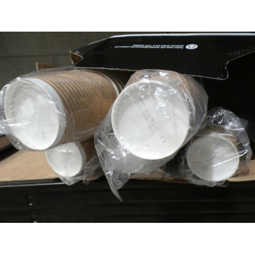 3148 - Cafeexpress 8Oz Ripple Cups   (222-420) * This lot is subject to VAT