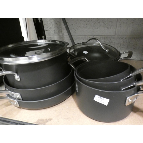 3175 - Kirkland Signature Cookware Set, RRP £132.99 + VAT (222-437) * This lot is subject to VAT