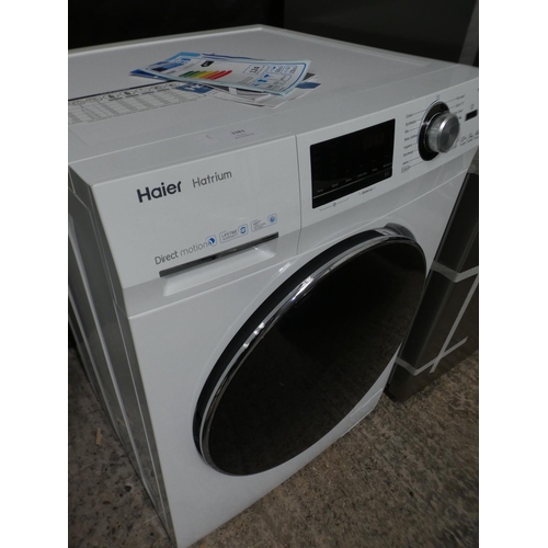 3383 - Haier Hatrium 9kg washing machine (225) * This lot is subject to VAT