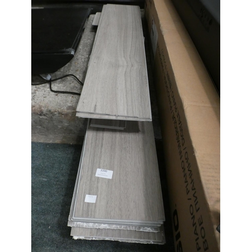 3390 - Rigid Core Vinyl Flooring (Oyster) - loose (222-253, 254) * This lot is subject to VAT