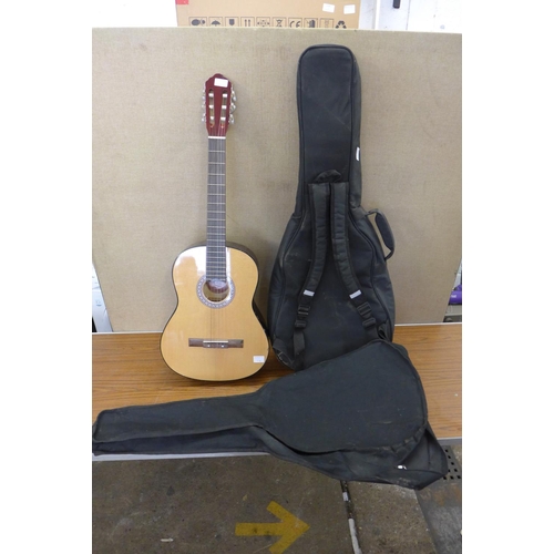 2227 - Jose Fender EL Primo acoustic guitar with 2 cases