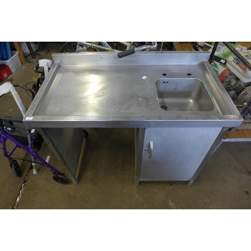 2278 - Stainless steel catering sink unit