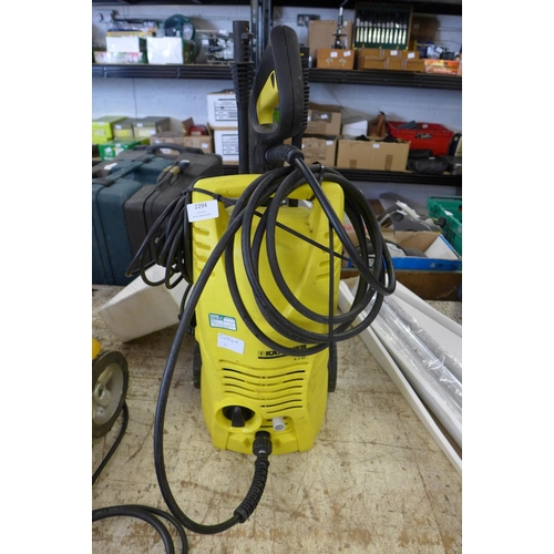 2294 - Karcher K2.32 jet wash with hose & lance - W