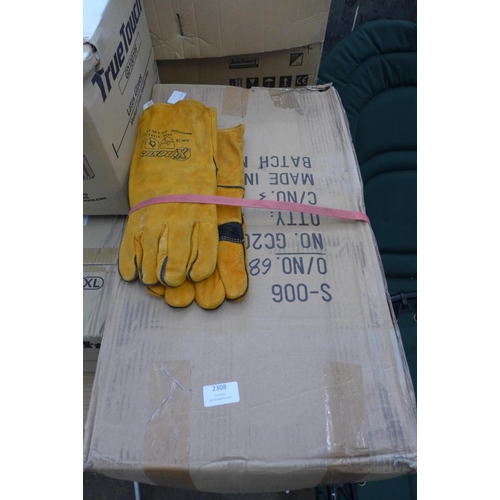 2308 - Box of 60 pairs of Xnexus heavy duty gloves - size 10