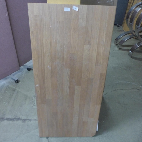 1712 - Worktop - Light Oak Effect - 1280x602x38, RRP £500 inc. VAT * This lot is subject to VAT