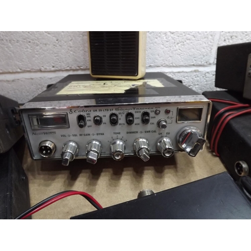 2108 - Box of CB radio equipment