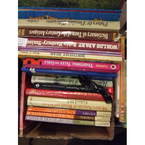 2138 - Two boxes of assorted books