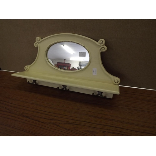 2141 - Hallway mirror and coat hanger