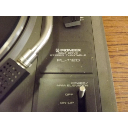 2181 - Pioneer PL-112D belt driven turntable