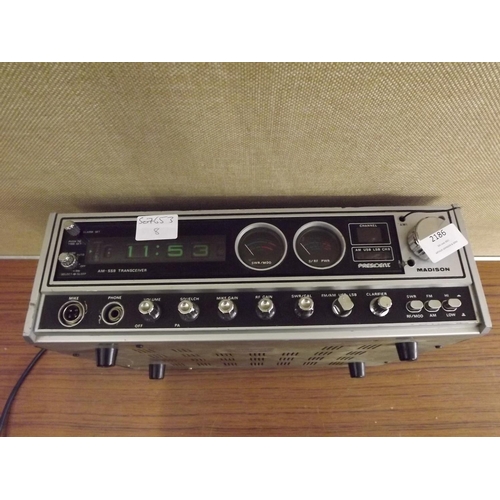 2186 - Madison President AM-SSB transistor radio