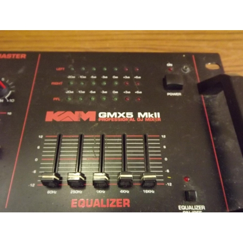 2189 - KAM GMX5 MkII DJ mixer