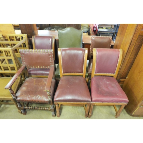 217 - Assorted chairs and stools (18)