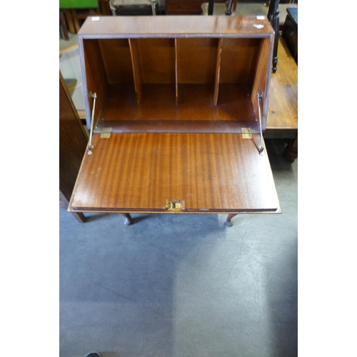 220 - A walnut bureau