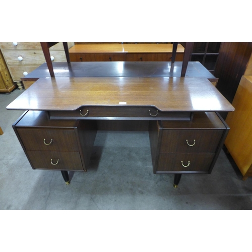 74 - A G-Plan Librenza tola wood desk