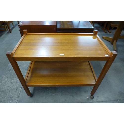 81 - A teak trolley