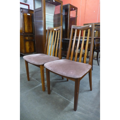 97 - A pair of G-Plan Fresco teak dining chairs