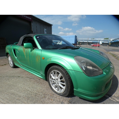 2391 - Toyota 1.8 MR2 Roadster VVTI Convertible - Date of registration 08.06.2000, personalised number plat... 