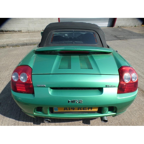 2391 - Toyota 1.8 MR2 Roadster VVTI Convertible - Date of registration 08.06.2000, personalised number plat... 