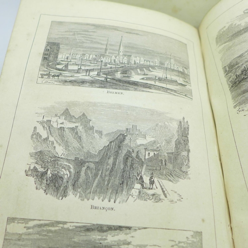 654 - Two volumes, Beeton's Dictionary of Geography, printed by Savill, Edwards & Co., circa 1869, with ma... 