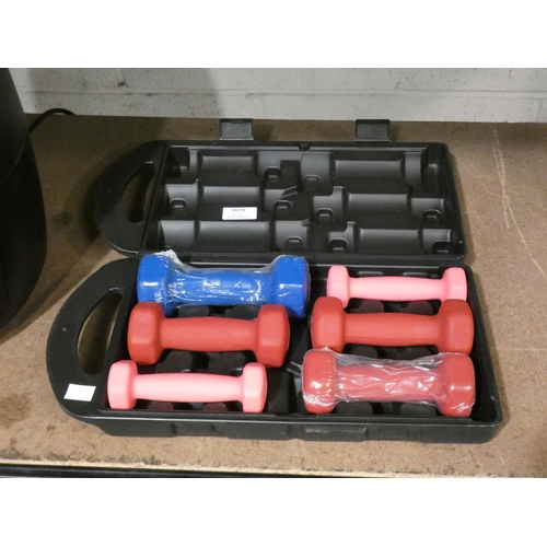3078 - Quickplay Dumbbell Set    (227-186) * This lot is subject to VAT