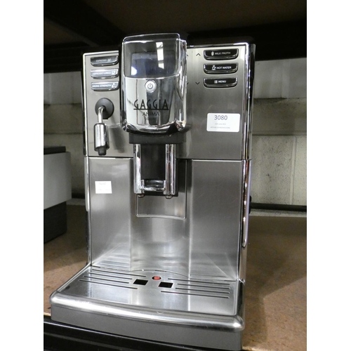 3080 - Gaggia Anima Deluxe automatic coffee machine, RRP £374.91 + vat (227-176) * This lot is subject to V... 