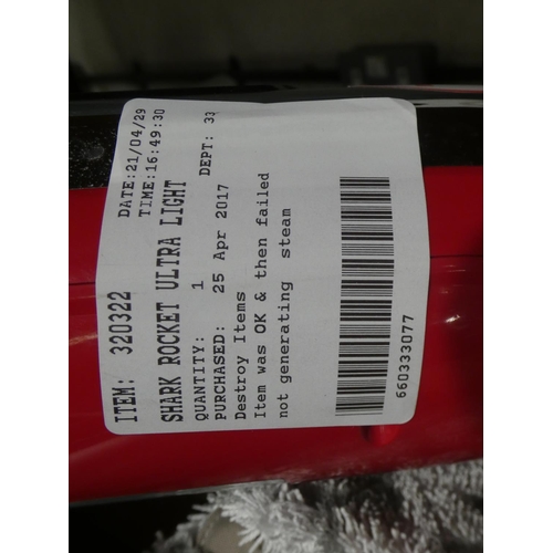3084 - Two Shark Steam Mops - model S6003UKCO, RRP £109.99 + vat        (227-194, 195) * This lot is subjec... 