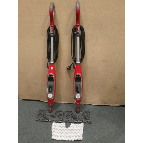 3084 - Two Shark Steam Mops - model S6003UKCO, RRP £109.99 + vat        (227-194, 195) * This lot is subjec... 