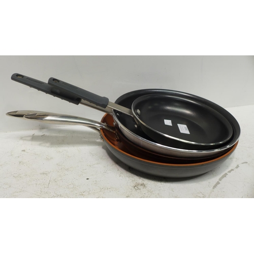 3092 - Tramontina Frying Pans and Gotham Pro Pan Set       (227-280, 281) * This lot is subject to VAT