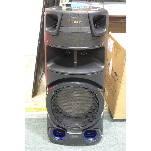 3105 - Sony Mhcv73D Audio wireless speaker, RRP £399.99 + vat - with remote   (227-187) * This lot is subje... 